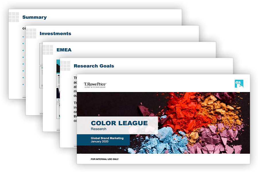 A collection of the artist research documentation slides.